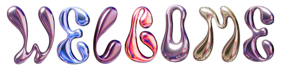 Welcome lettering